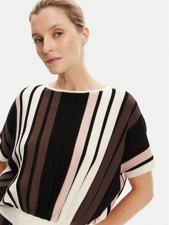 Weekend Max Mara Weekend Max Mara Pulover Pegola 2525366101 Rjava Regular Fit