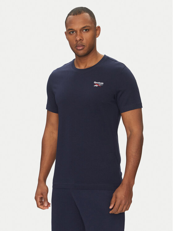 Reebok Reebok Póló 100059647 Sötétkék Regular Fit
