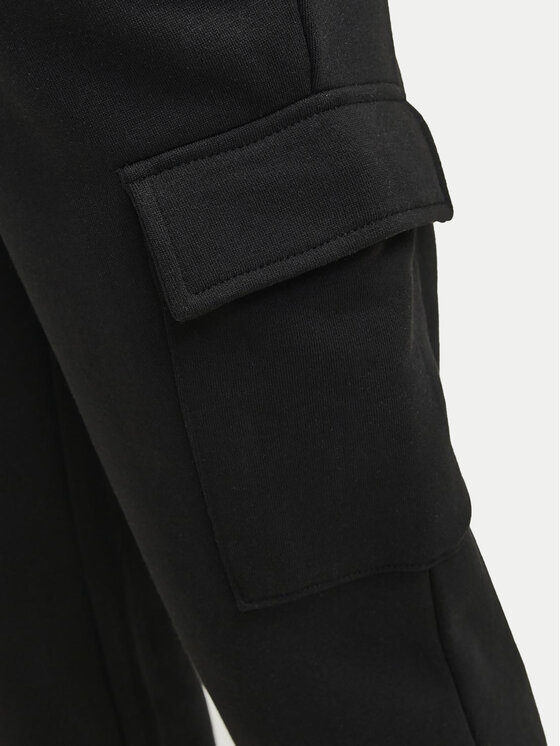Jack&Jones Junior Jack&Jones Junior Spodnji del trenirke Gordon 12254214 Črna Slim Fit