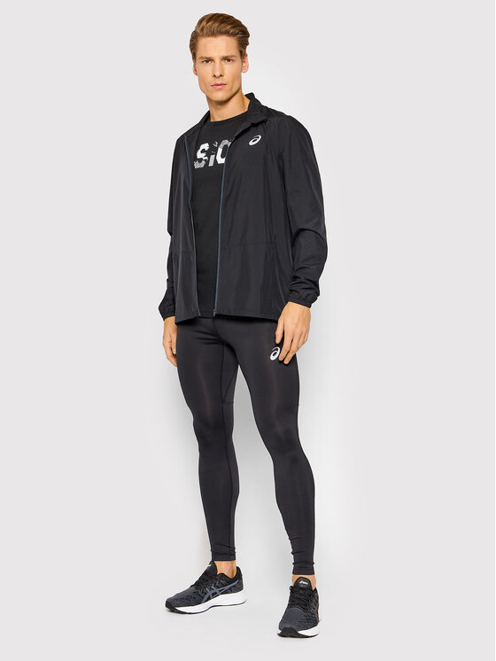 Giacca tuta asics nera clearance