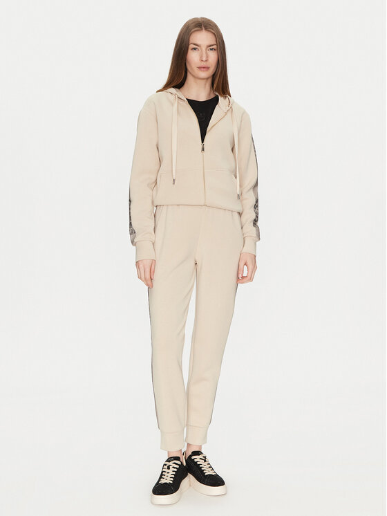 Guess Guess Majica dugih rukava W5RQ03 KBYE2 Bež Regular Fit