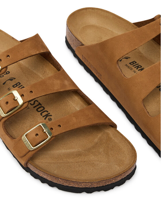Birkenstock Birkenstock Iešļūcenes Florida 1033203 Brūns