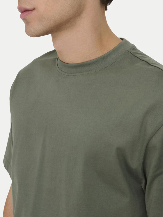 Only & Sons Only & Sons T-shirt Fred 22022532 Siva Relaxed Fit