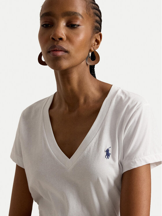 Polo Ralph Lauren Polo Ralph Lauren T-shirt 211B14611007 Bianco Regular Fit