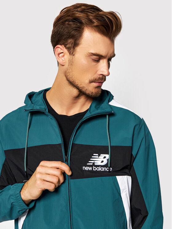 New Balance New Balance Neperpučiama striukė MJ13500 Žalia Relaxed Fit
