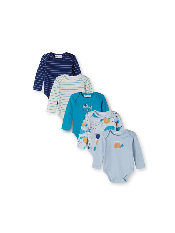 minoti minoti Body dziecięce 31BABYPACK5 Kolorowy Regular Fit