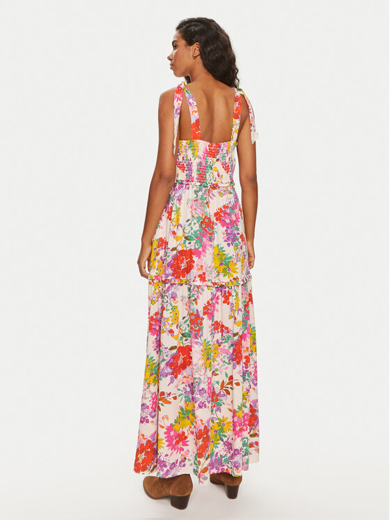 YAS YAS Sukienka letnia Briella 26032884 Kolorowy Regular Fit