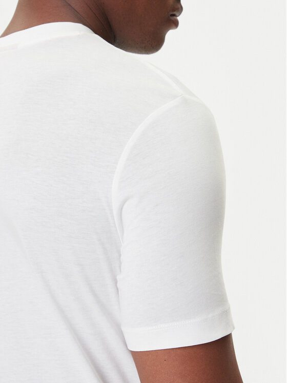 HUGO HUGO Tričko Dulivio 50542737 Écru Regular Fit