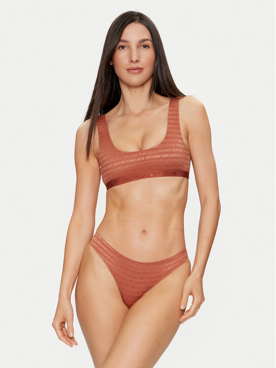 Emporio Armani Underwear Emporio Armani Underwear Top nedrček 164232 3F204 01656 Rjava