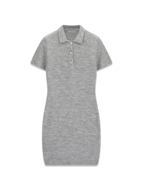 Guess Guess Sukienka codzienna 180526 Szary Classic Fit