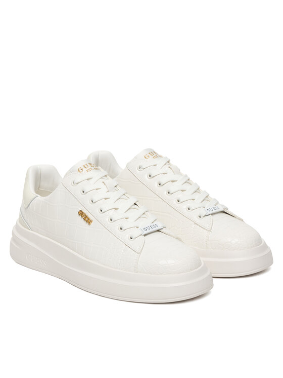Guess Guess Sneakersy FMPELA ELE12 Biela