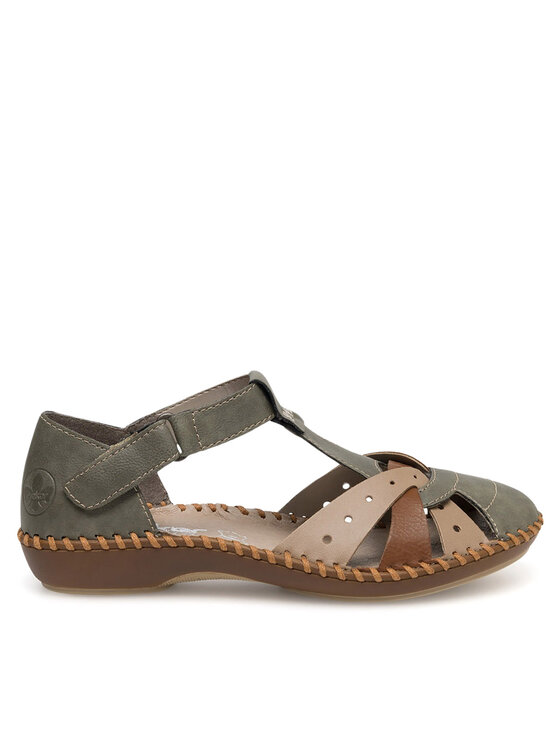 Rieker Rieker Sandalen M1655-54 Grün
