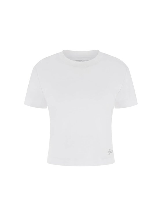 Guess Guess T-Shirt 176421 Bílá Classic Fit