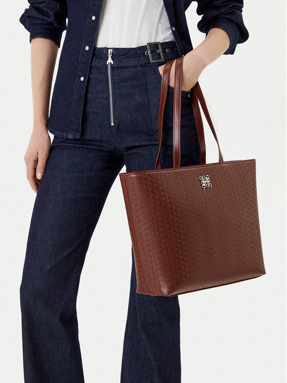 Nine West Nine West Дамска чанта CEO-HAMPSHIRE-IV-LDA8170 Кафяв