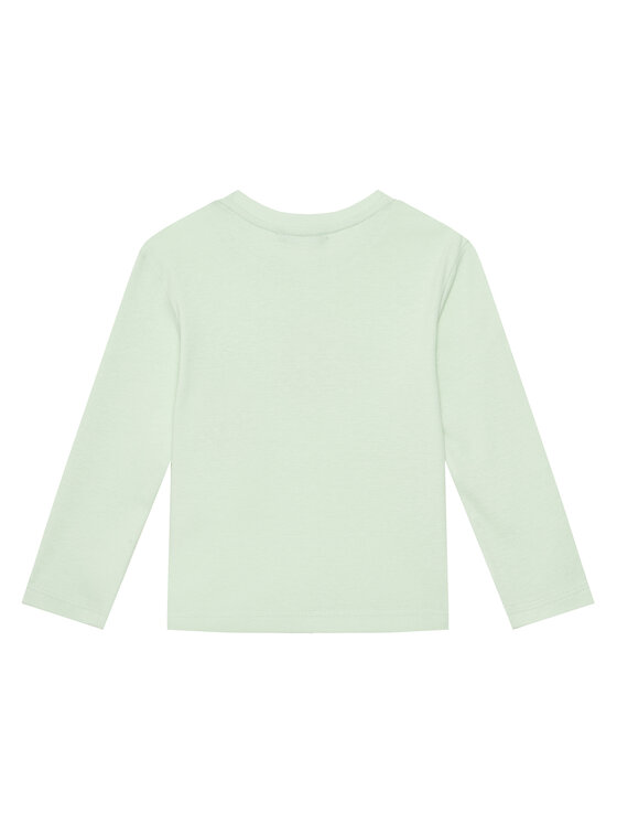 United Colors Of Benetton United Colors Of Benetton Bluzka 3I9WG10HV Zielony Slim Fit