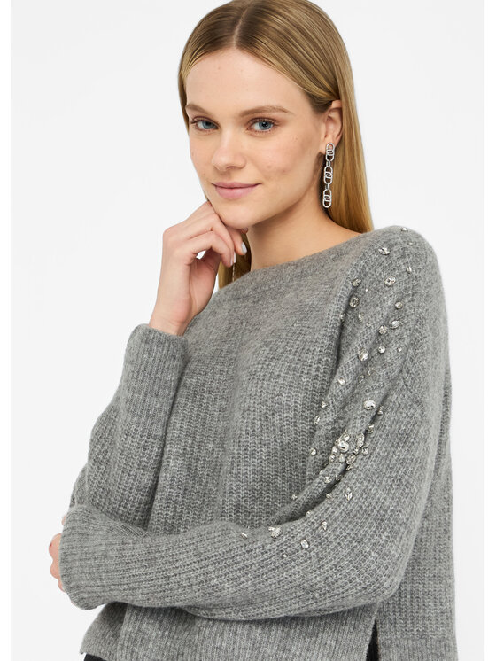 Liu Jo Liu Jo Maglione CF5150MA74Q02056 Grigio Regular Fit