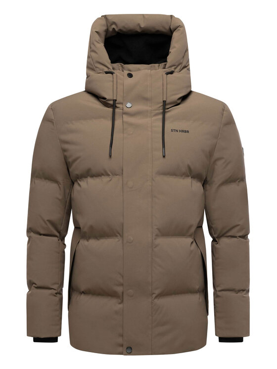 Stone Harbour Stone Harbour Kurtka zimowa Taviaan Brązowy Regular Fit