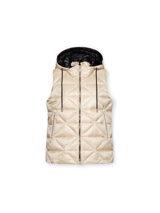 Elena Mirò Elena Mirò Giubbotto piumino F806P000192N002 Crema Slim Fit