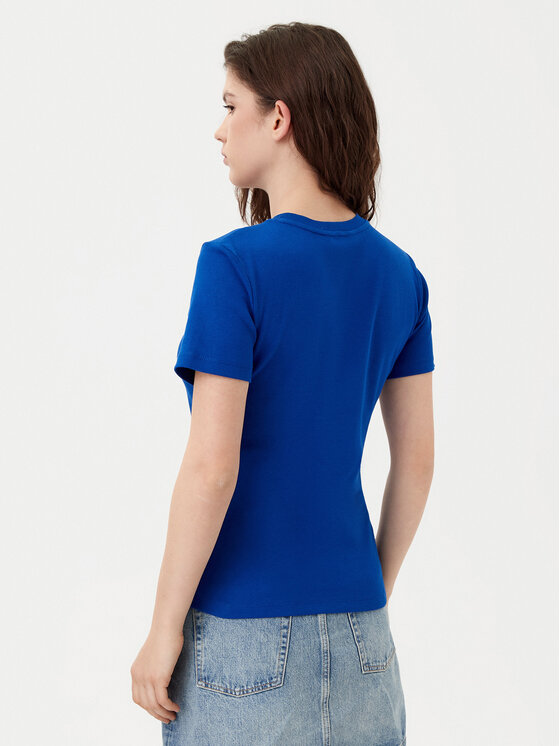 Tommy Hilfiger Tommy Hilfiger T-Shirt New Cody WW0WW40587 Blau Slim Fit
