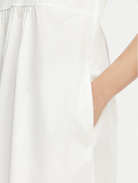 Weekend Max Mara Weekend Max Mara Hétköznapi ruha Tartufo 2615621092 Fehér Relaxed Fit