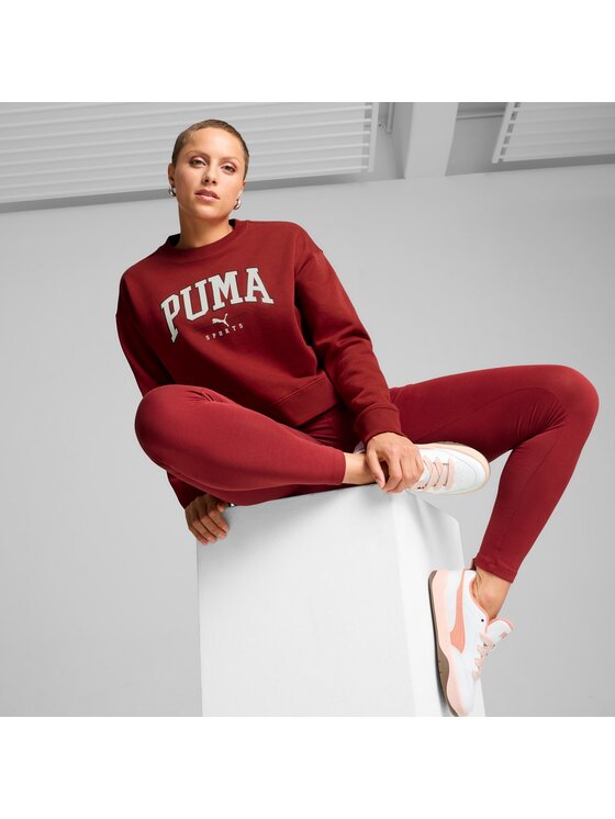 Puma Puma Bluza 681539 Czerwony Regular Fit