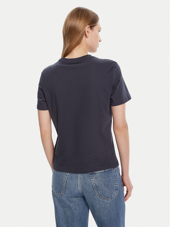Calvin Klein Jeans Calvin Klein Jeans T-shirt Classic Monologo LV047D873G Tamnoplava Regular Fit