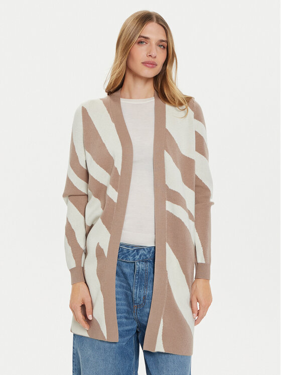 Vero Moda Vero Moda Kardiganas Nancy 10310777 Smėlio Loose Fit
