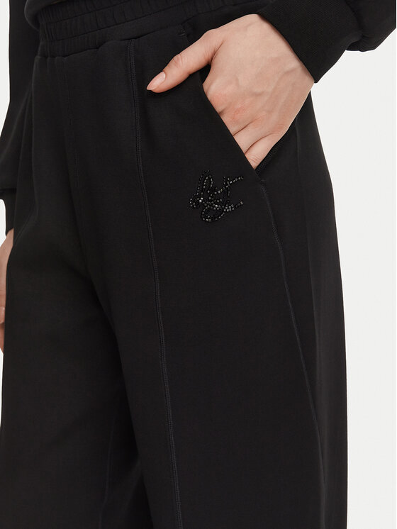Liu Jo Sport Liu Jo Sport Παντελόνι φόρμας TF6213 J3958 Μαύρο Regular Fit