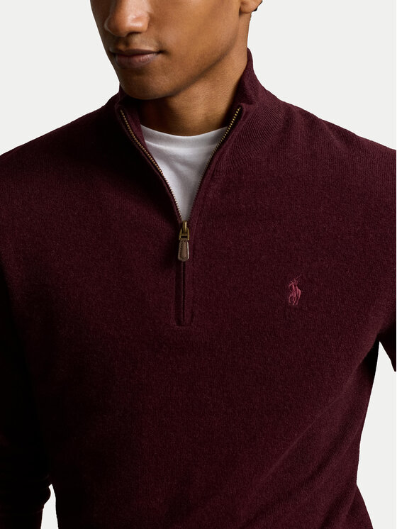 Polo Ralph Lauren Polo Ralph Lauren Svetr 710876756008 Bordó Regular Fit