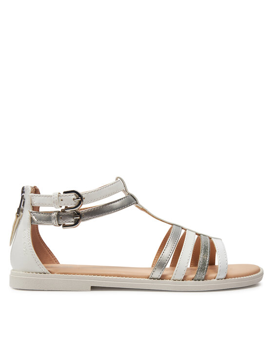 Geox Geox Sandale J Sandal Karly Girl J7235D 054AJ C1Z1N D Bijela