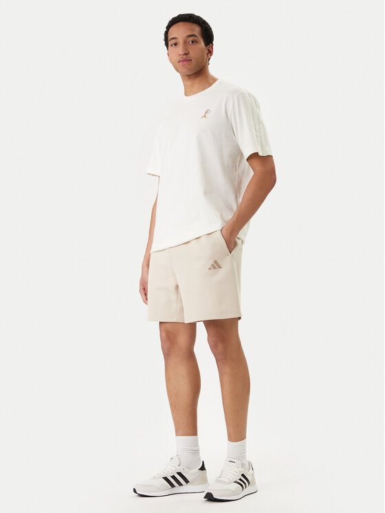 adidas adidas Sportshorts Future Icons Small Logo KD7659 Beige Regular Fit