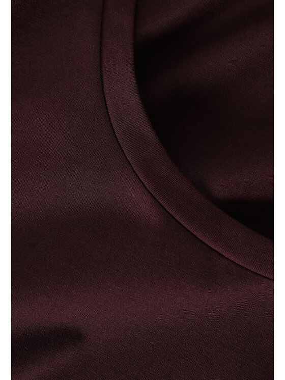 TATUUM TATUUM Bluzka ROFINA Bordowy Classic Fit