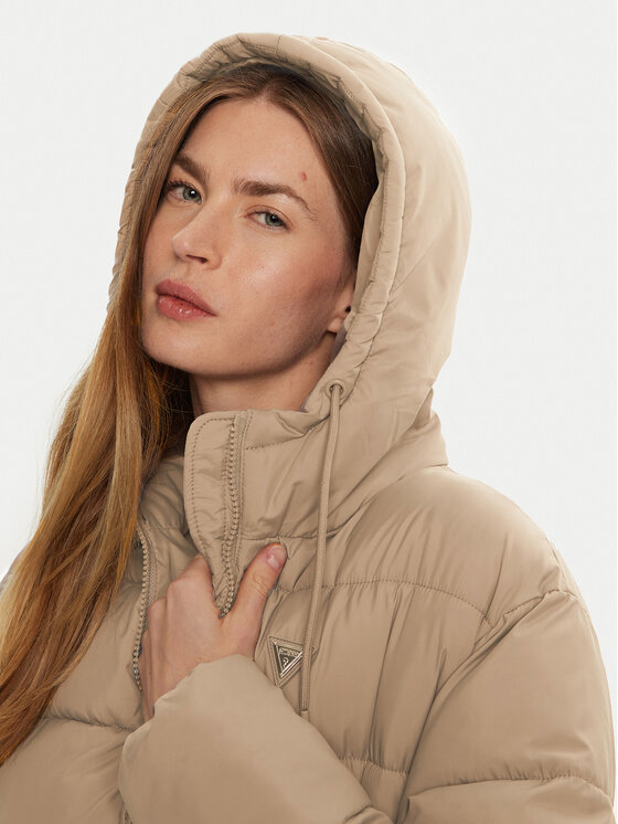 Guess Guess Zimné bundy V4BL04 WFYE2 Sivá Regular Fit