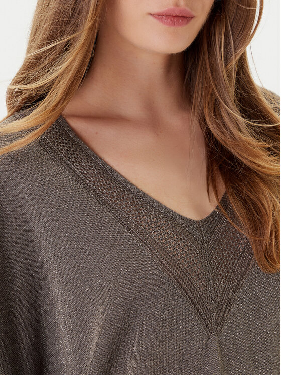 Morgan Morgan Bluse 241-MCHRIS Khakifarben Relaxed Fit