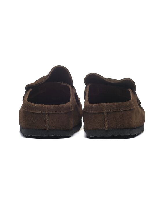 Birkenstock Birkenstock Półbuty Naples Wrapped Suede Leathe Brązowy