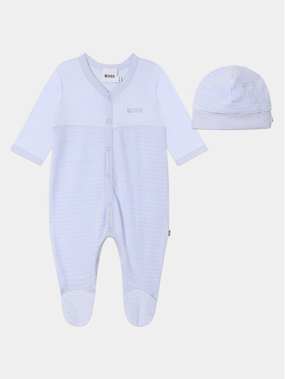 BOSS Boss Šliaužtinukai J98433 Mėlyna Regular Fit