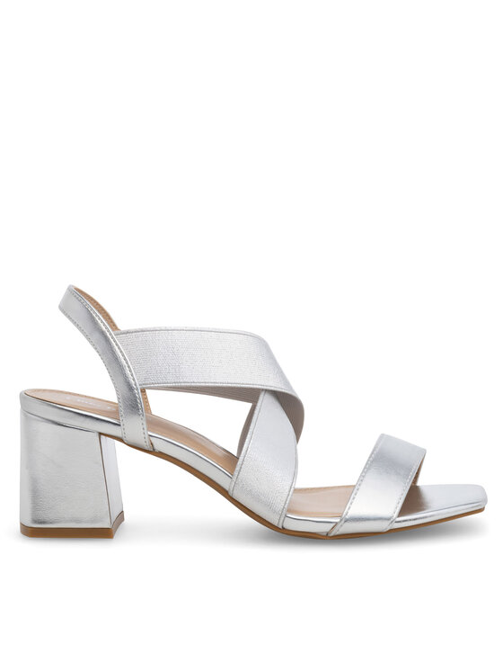 Clara Barson Clara Barson Sandale WYL3662-3 Srebrna