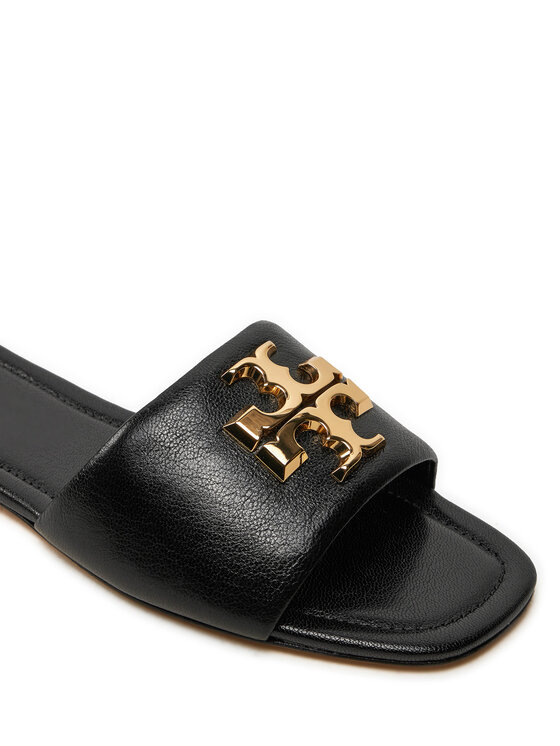 Tory Burch Tory Burch Şlapi Eleanor Slide 157966 Negru