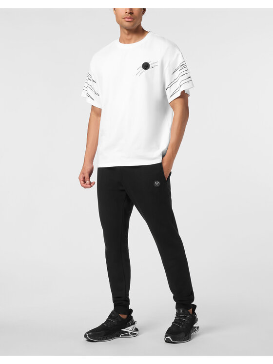 Plein Sport Plein Sport T-shirt 28487 Bianco Regular Fit