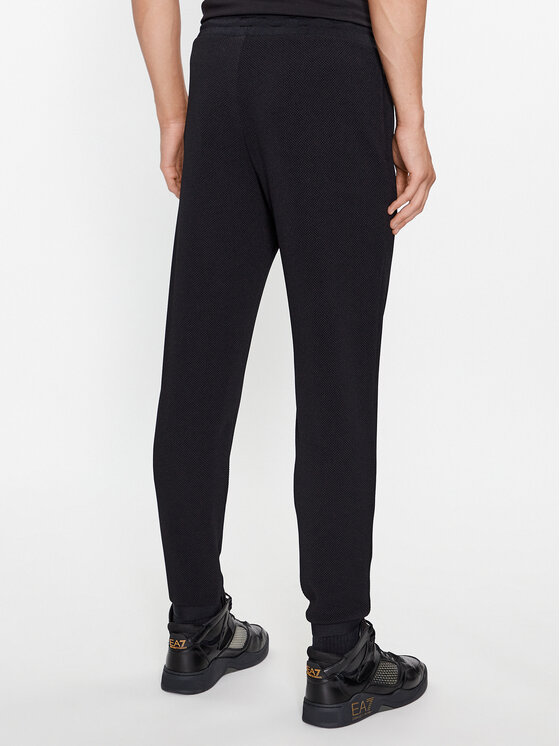 EA7 Emporio Armani EA7 Emporio Armani Teplákové kalhoty 6RPP70 PJG1Z 1200 Černá Regular Fit