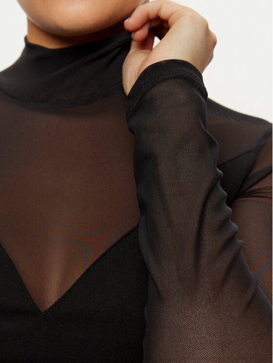 Morgan Morgan Särkpluus 242-TIMARA Must Slim Fit