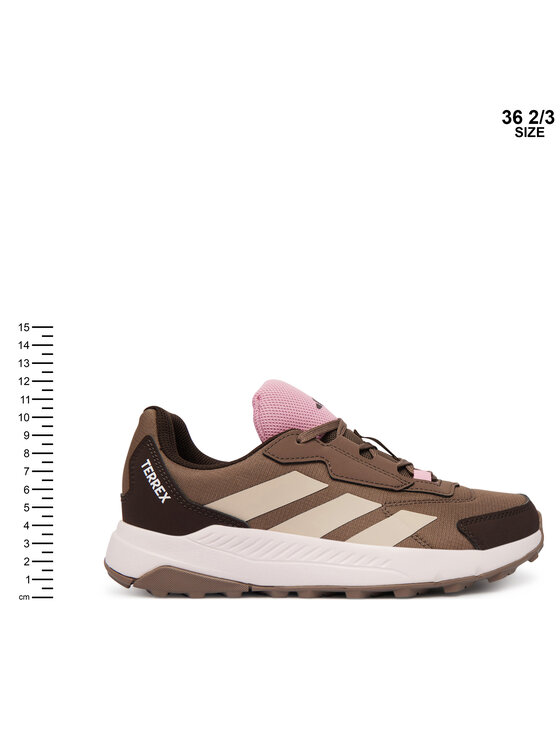 adidas adidas Trekkingi Terrex Anylander Junior Hiking Traxion Shoes JR9718 Brązowy