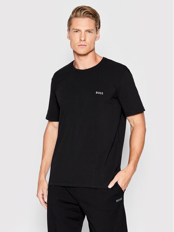 BOSS Boss Majica Mix&Match 50469550 Črna Relaxed Fit