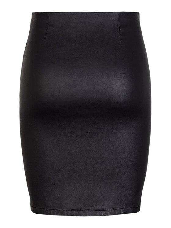 Pieces Pieces Ceruzaszoknya 17092820 Fekete Slim Fit