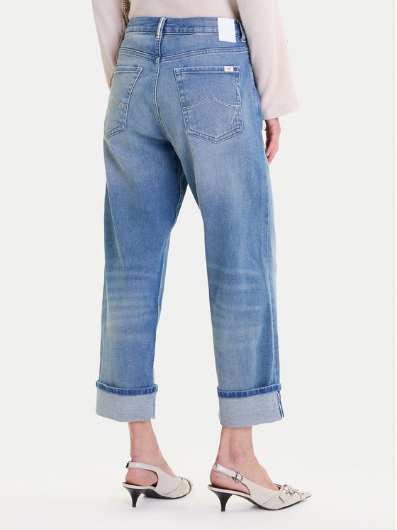 Mustang Mustang Farmer Vermont 1016933 Kék Loose Fit