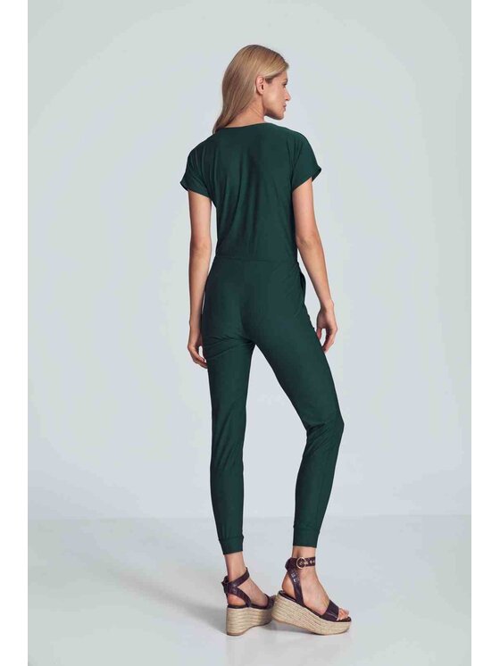 FIGL FIGL Kombinezon M708 Zielony Regular Fit