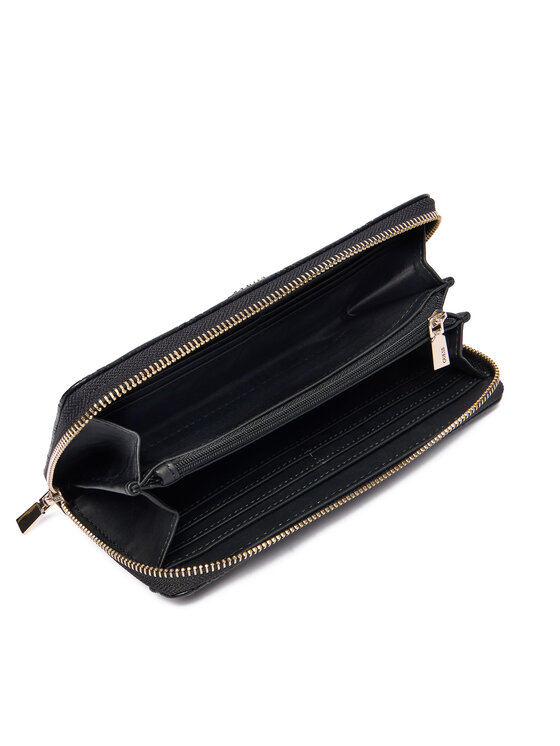 Guess Guess Portafoglio grande da donna Cresidia II Slg SWPD98 88146 Nero