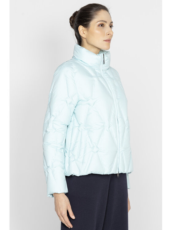 Deni Cler Milano Deni Cler Milano Kurtka damska T-DC-9004-E2-40-51-1 Zielony Regular Fit