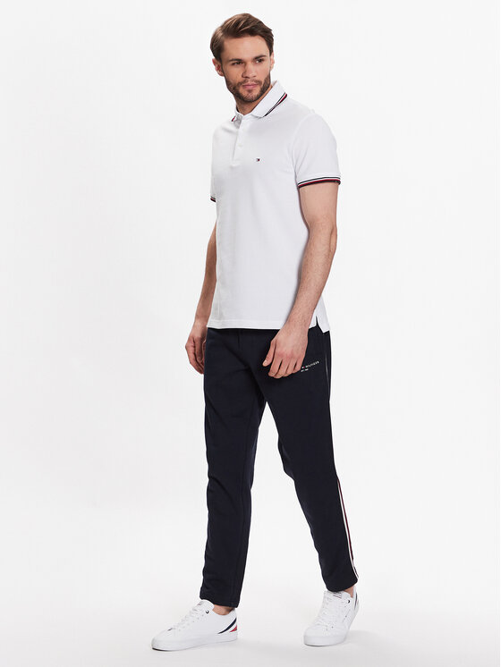 Tommy Hilfiger Tommy Hilfiger Sportinės kelnės MW0MW30030 Tamsiai mėlyna Regular Fit