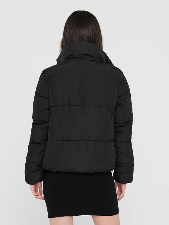 JDY JDY Žieminė striukė 15213591 Juoda Regular Fit